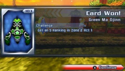 Screen ze hry Sonic Rivals 2