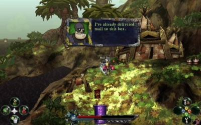 Screen ze hry The Baconing