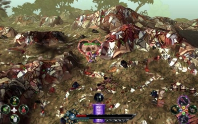 Screen ze hry The Baconing