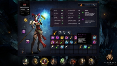 Screen ze hry Aarklash legacy