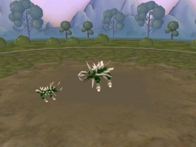 Screen ze hry Spore Creature Creator