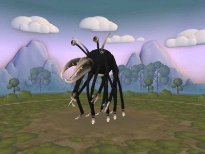 Screen ze hry Spore Creature Creator