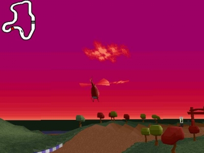 Screen ze hry Big Red Racing
