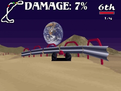 Screen ze hry Big Red Racing
