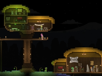 Screen ze hry Starbound