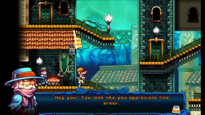 Screen ze hry Valdis Story: Abyssal City