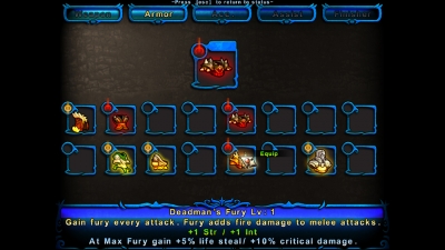 Screen ze hry Valdis Story: Abyssal City