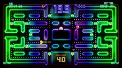 Screen ze hry PAC-MAN Championship Edition DX