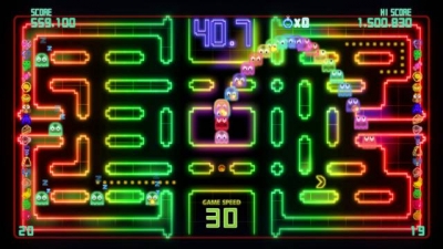 Screen ze hry PAC-MAN Championship Edition DX