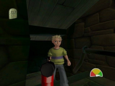 Screen ze hry Grabbed by the Ghoulies