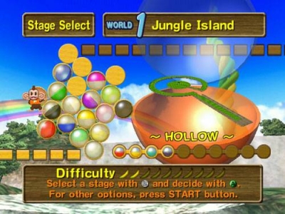 Screen ze hry Super Monkey Ball Deluxe