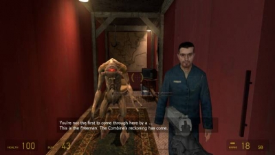 Screen ze hry Half-Life 2