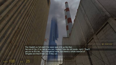 Screen ze hry Half-Life 2