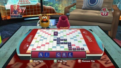 Screen ze hry Scrabble