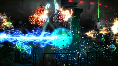 Screen ze hry Resogun
