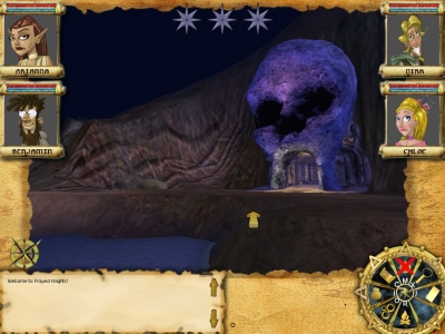 Screen ze hry Frayed Knights: The Skull of Smakh-Daon