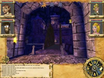 Screen ze hry Frayed Knights: The Skull of Smakh-Daon