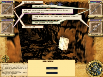 Screen ze hry Frayed Knights: The Skull of Smakh-Daon