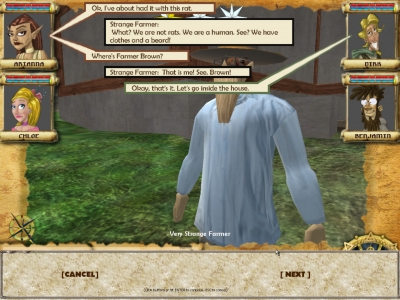 Screen ze hry Frayed Knights: The Skull of Smakh-Daon