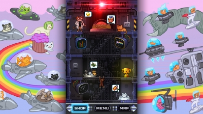 Screen ze hry Combat Cats