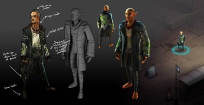 Artwork ke hře Shadowrun Returns