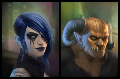 Artwork ke hře Shadowrun Returns