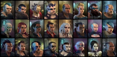 Artwork ke hře Shadowrun Returns