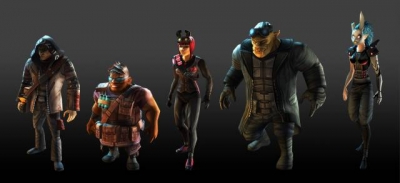 Artwork ke hře Shadowrun Returns