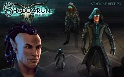 Artwork ke hře Shadowrun Returns