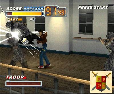 Screen ze hry Crisis Beat