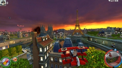 Screen ze hry Snoopy Flying Ace
