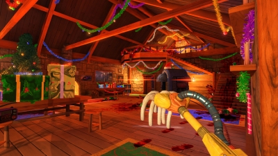 Screen ze hry Viscera Cleanup Detail: Santas Rampage