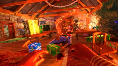 Screen ze hry Viscera Cleanup Detail: Santas Rampage