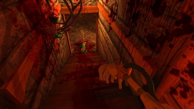 Screen ze hry Viscera Cleanup Detail: Santas Rampage