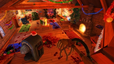 Screen ze hry Viscera Cleanup Detail: Santas Rampage