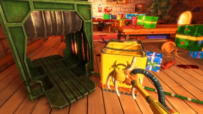 Screen ze hry Viscera Cleanup Detail: Santas Rampage