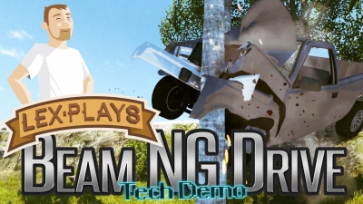 Artwork ke hře BeamNG-DRIVE Alpha v0.3 070813