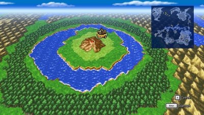 Screen ze hry Final Fantasy