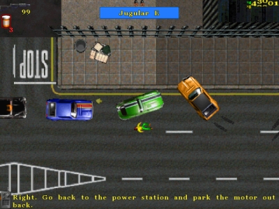 Screen ze hry Grand Theft Auto: London 1969