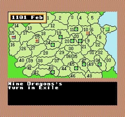 Screen ze hry Bandit Kings of Ancient China