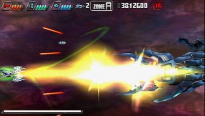 Screen ze hry Darius Burst