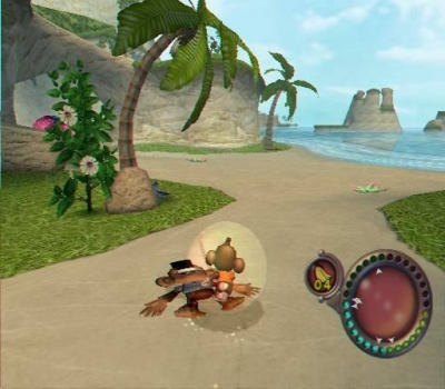Screen ze hry Super Monkey Ball Adventure
