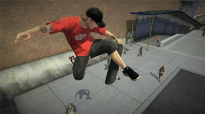 Screen ze hry Tony Hawks Project 8