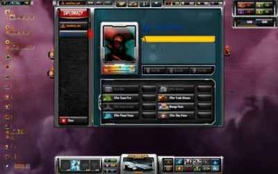 Screen ze hry Sins of a Solar Empire: Diplomacy