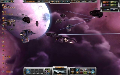 Screen ze hry Sins of a Solar Empire: Diplomacy