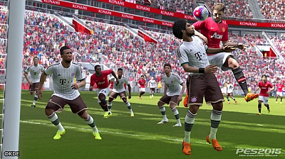 Screen ze hry Pro Evolution Soccer 2015