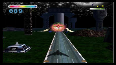 Screen ze hry Star Fox 64