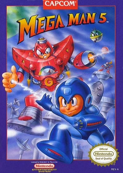 Obal hry Mega Man 5