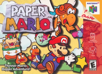 Obal hry Paper Mario