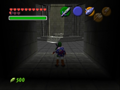 Screen ze hry The Legend of Zelda: Ocarina of Time